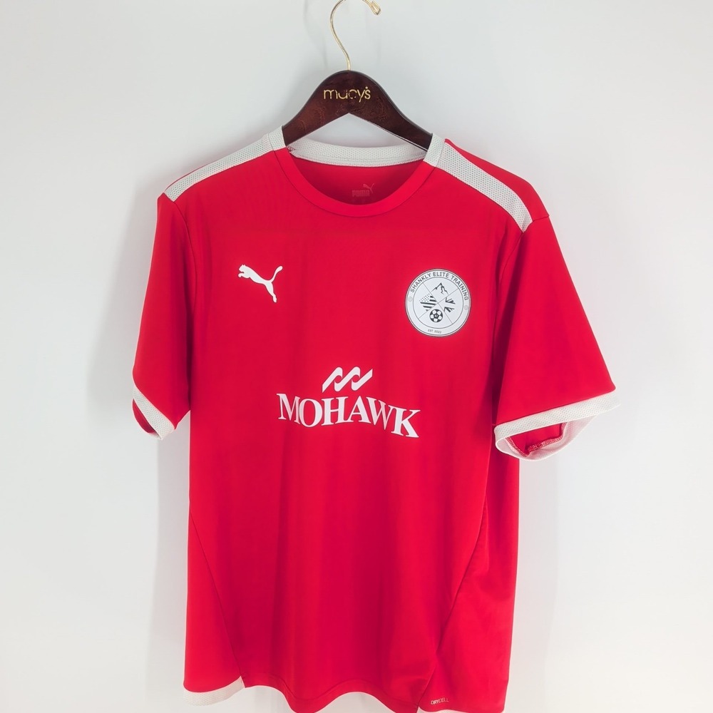 Puma Drycell Mohawk Shankly Elite‎ Training Academy Pullover Jersey Red Size L